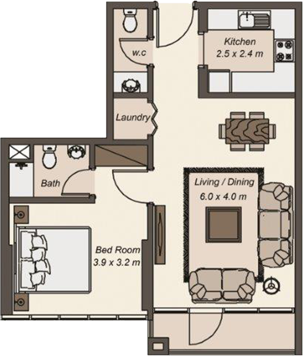 Floor Plans La Riviera Dubai Marina by Riviera properties developments