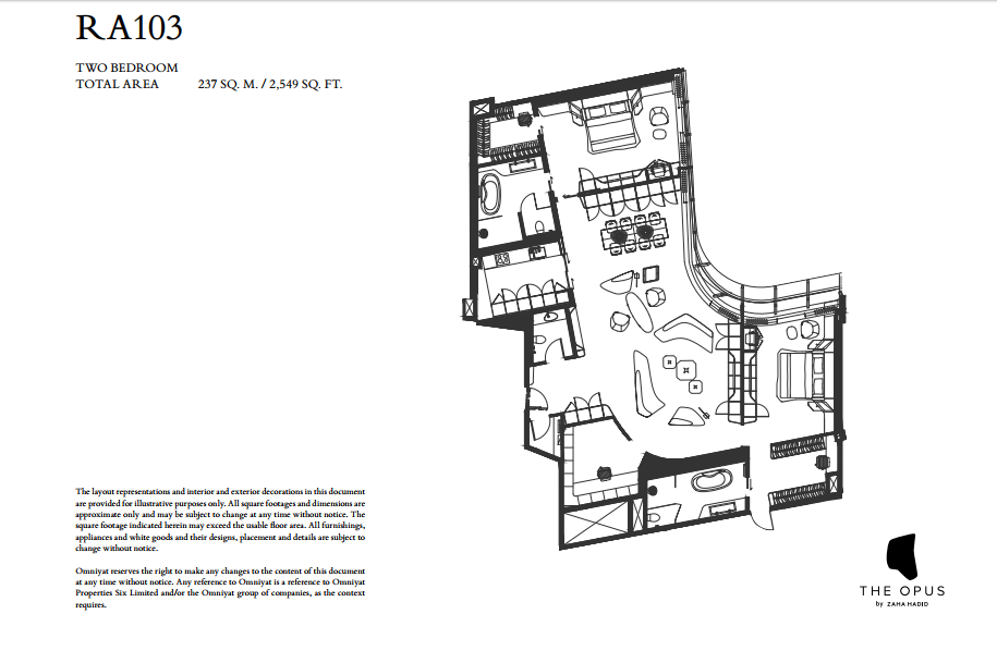 Floor Plans The Opus Business Bay by Omniyat