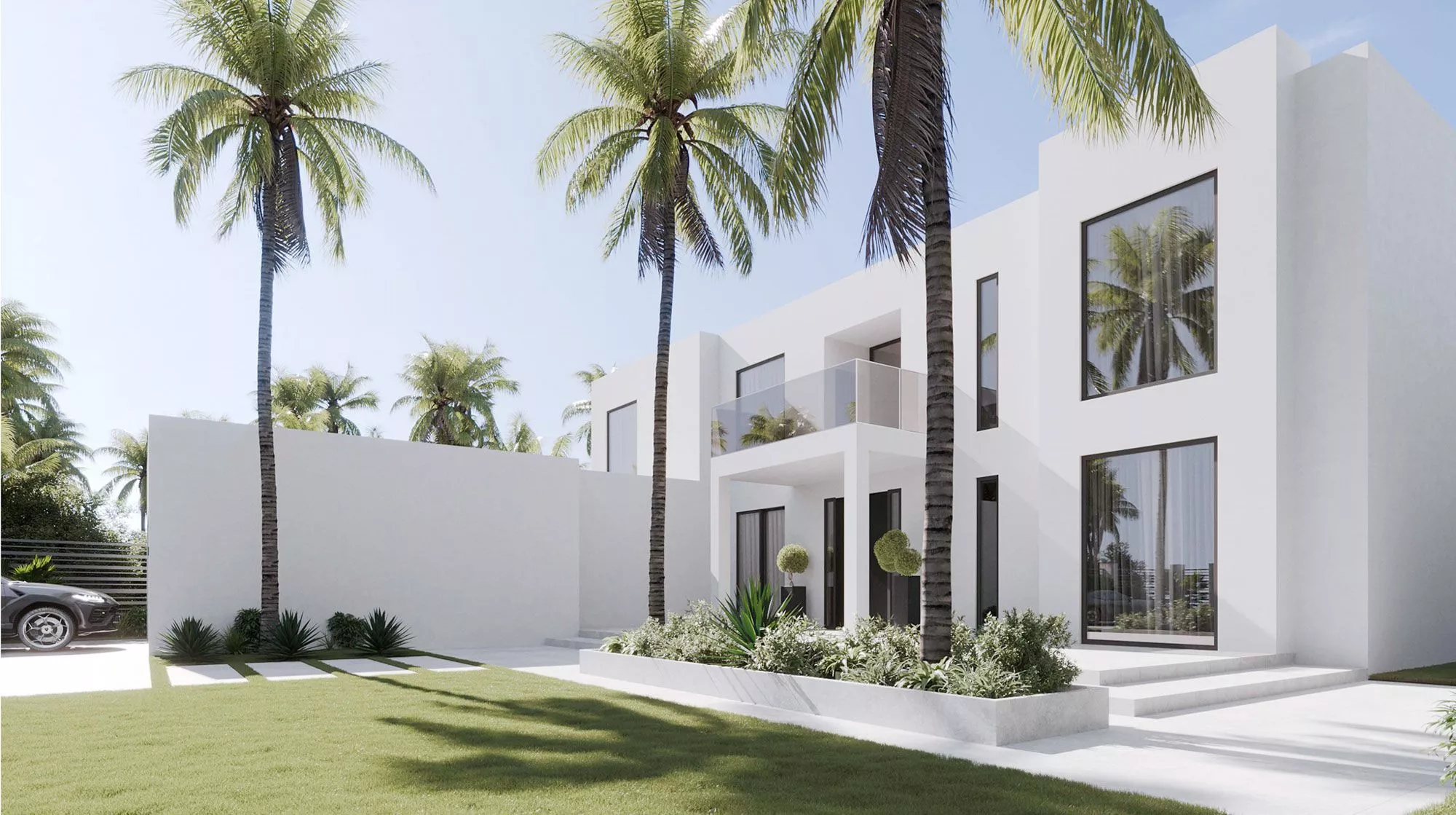 The Miami Villa Collection on Jumeirah Islands.