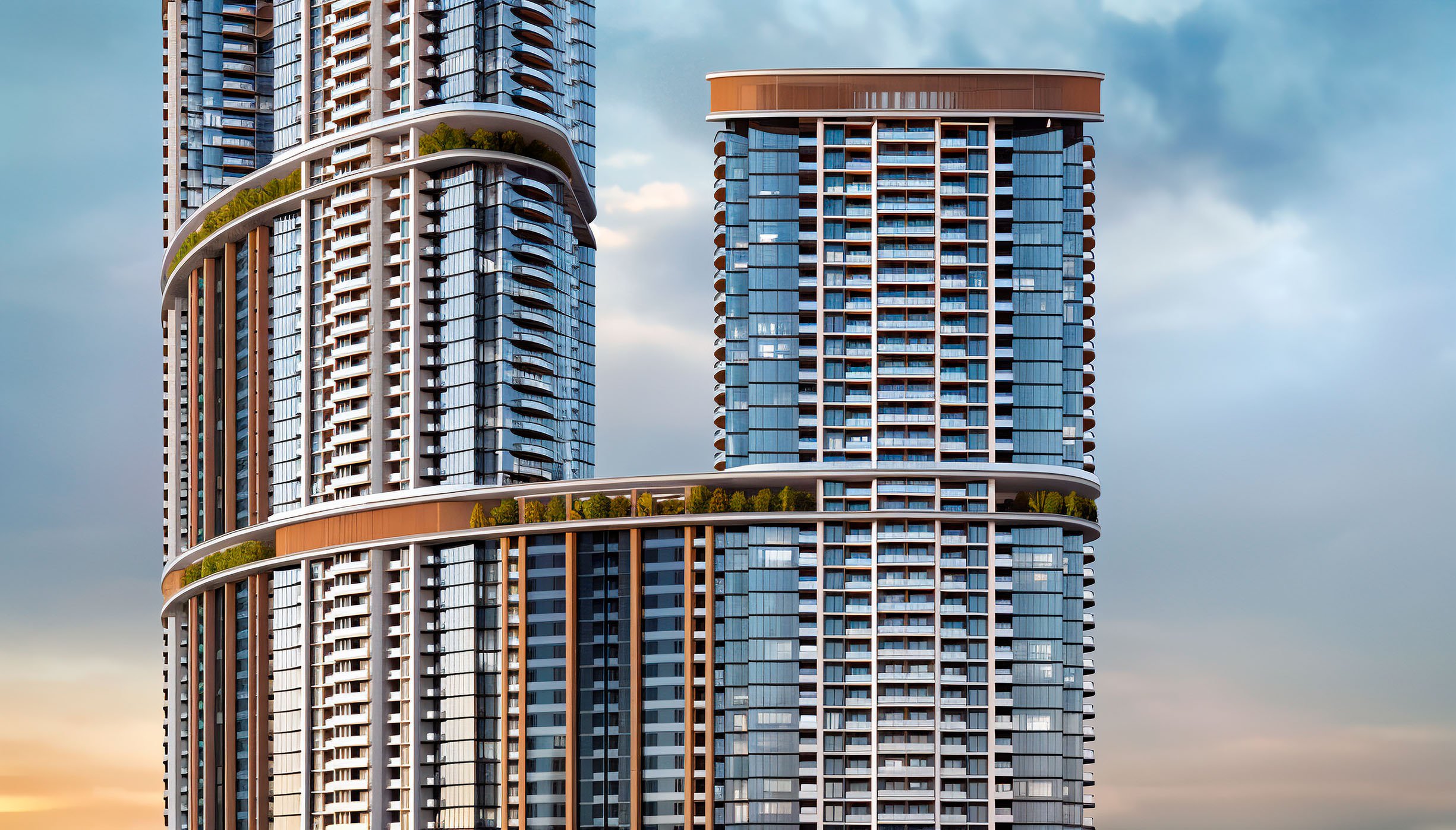  Discover Skyscape Altius Dubai - Luxury Waterfront Apartments.