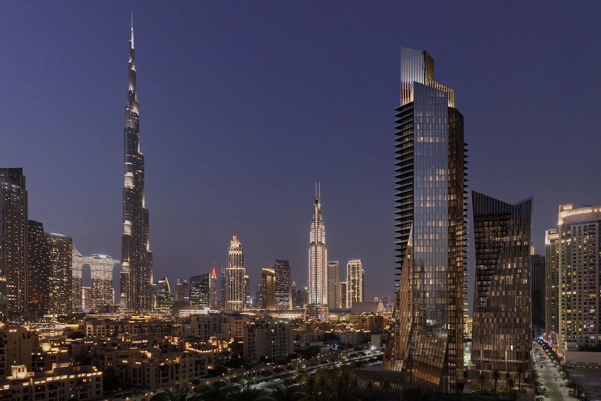 Baccarat Hotel & Residences in Downtown Dubai.