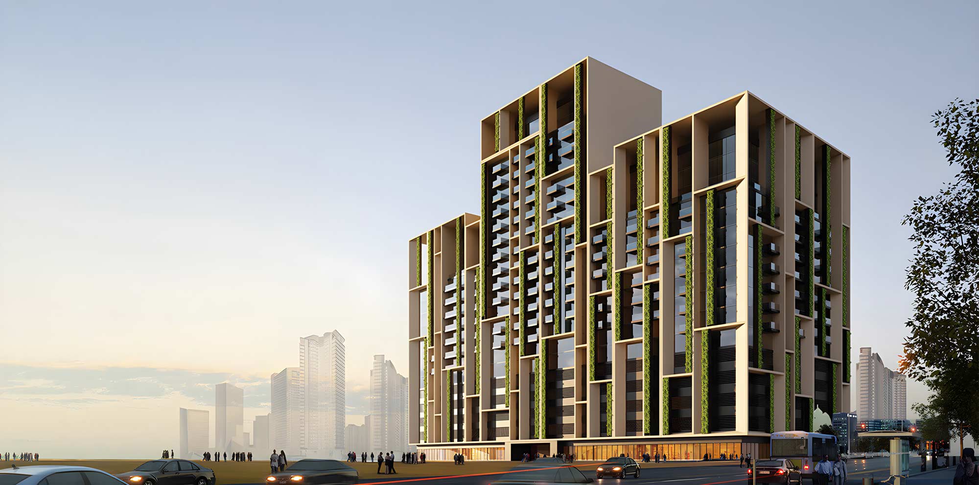Neva Residences Apartments for Sale in Jumeirah Village Circle, Dubai.