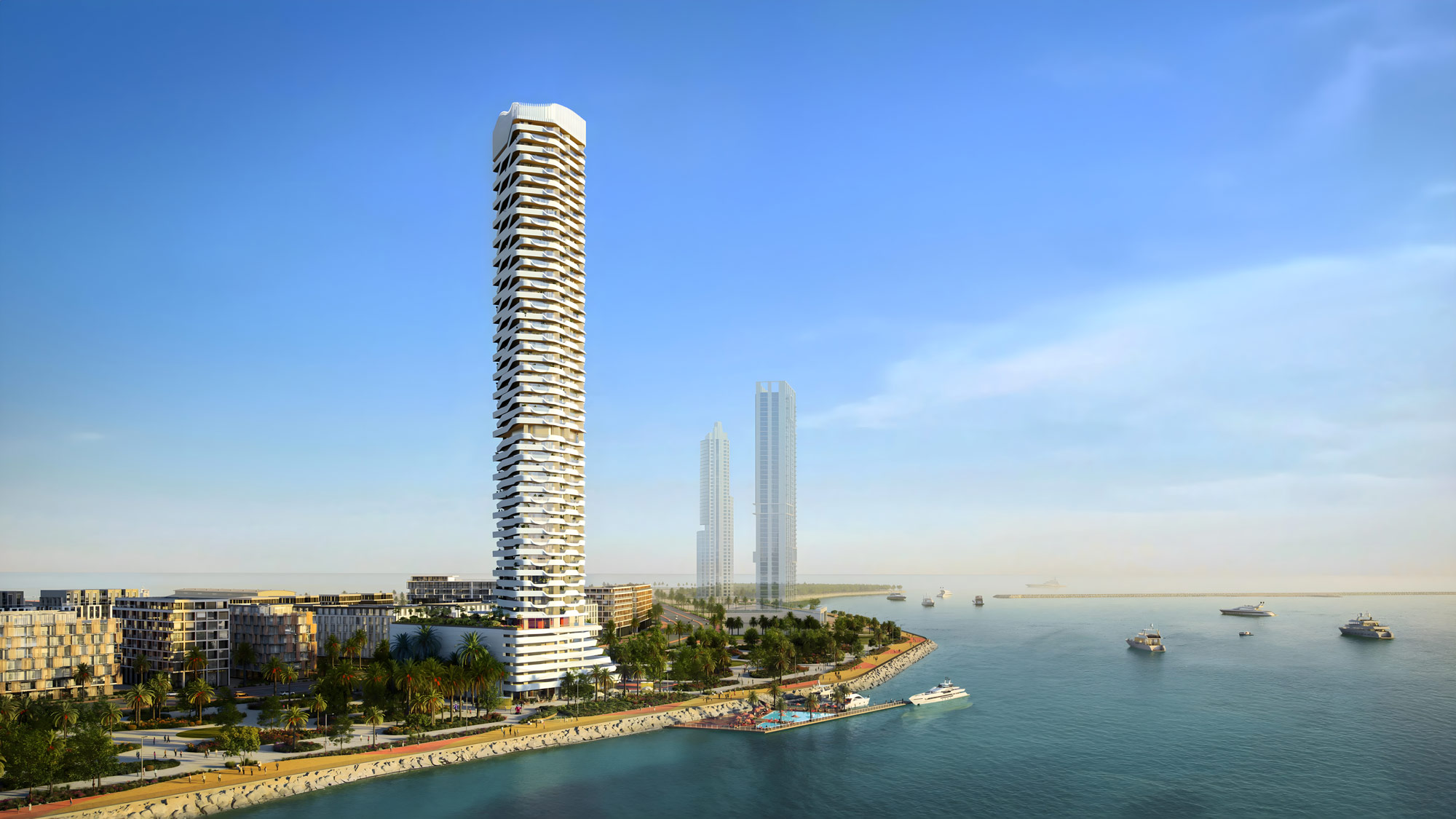 Damac Coral Reef Apartments for Sale in Dubai Maritime City.