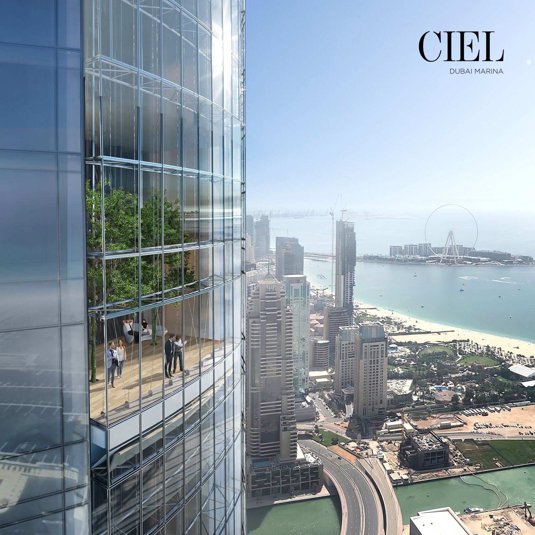 Ciel Tower Apartments - Dubai Marina.
