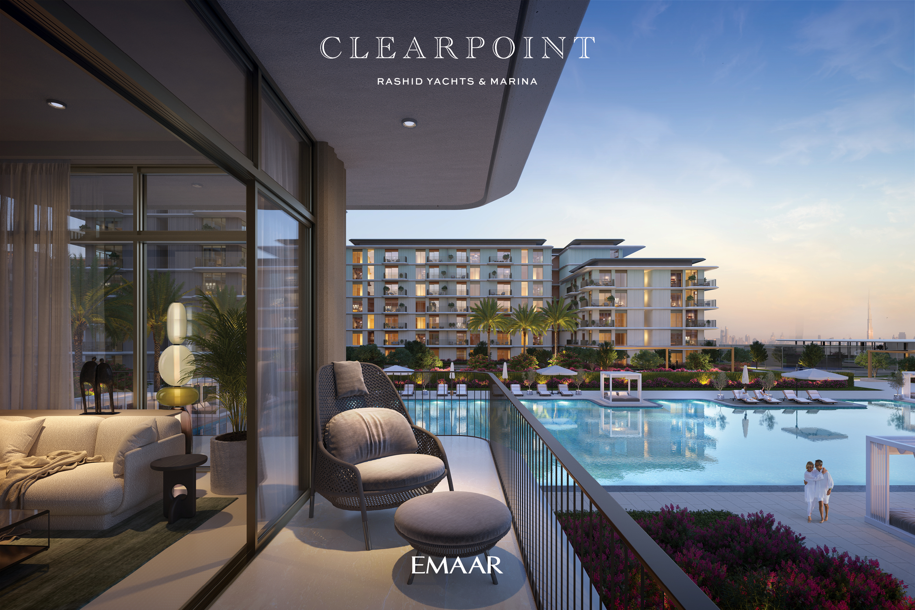 Clearpoint Apartments for Sale in Mina Rashid, Dubai.