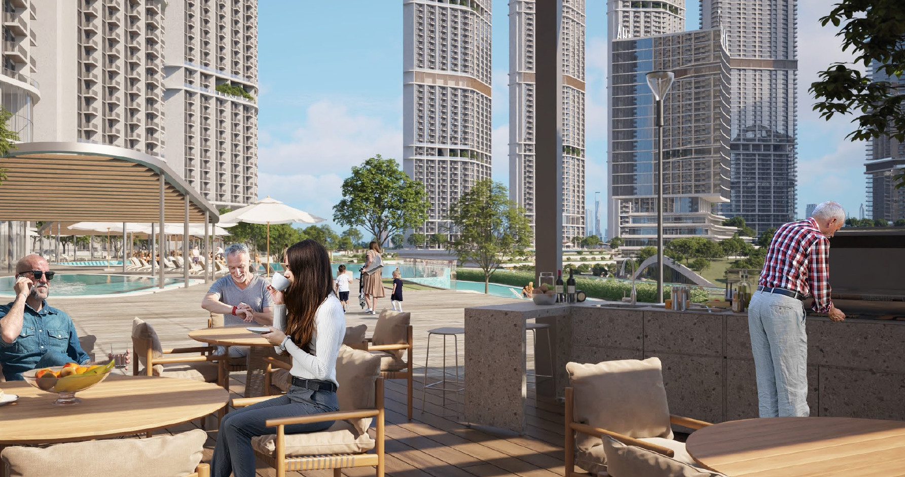 1BR and 2BR 350 Riverside Crescent Apartments in Sobha Hartland 2.