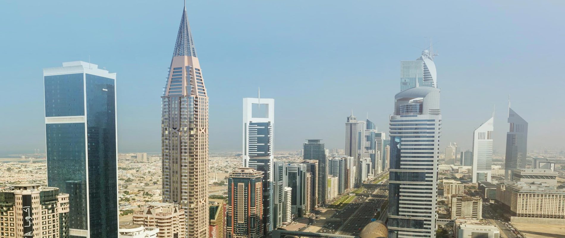 A Tower apartments - Downtown Dubai.