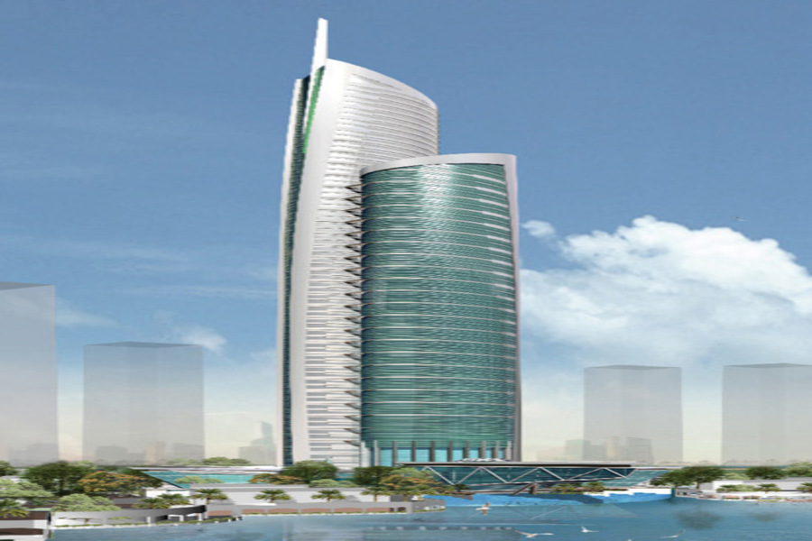 Almas Tower Apartments - Jumeirah Lake Towers Dubai.