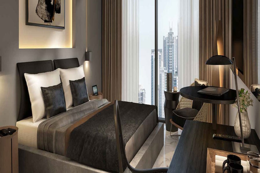 Avalon Tower Hotel Apartments - Jumeirah Village Circle Dubai.