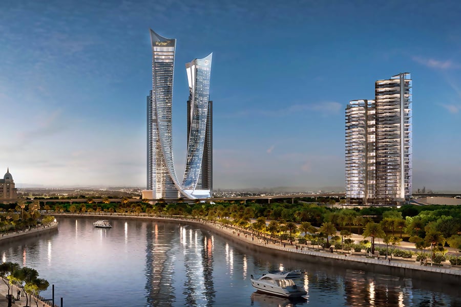 Aykon City Apartments - Dubai Water Canal.