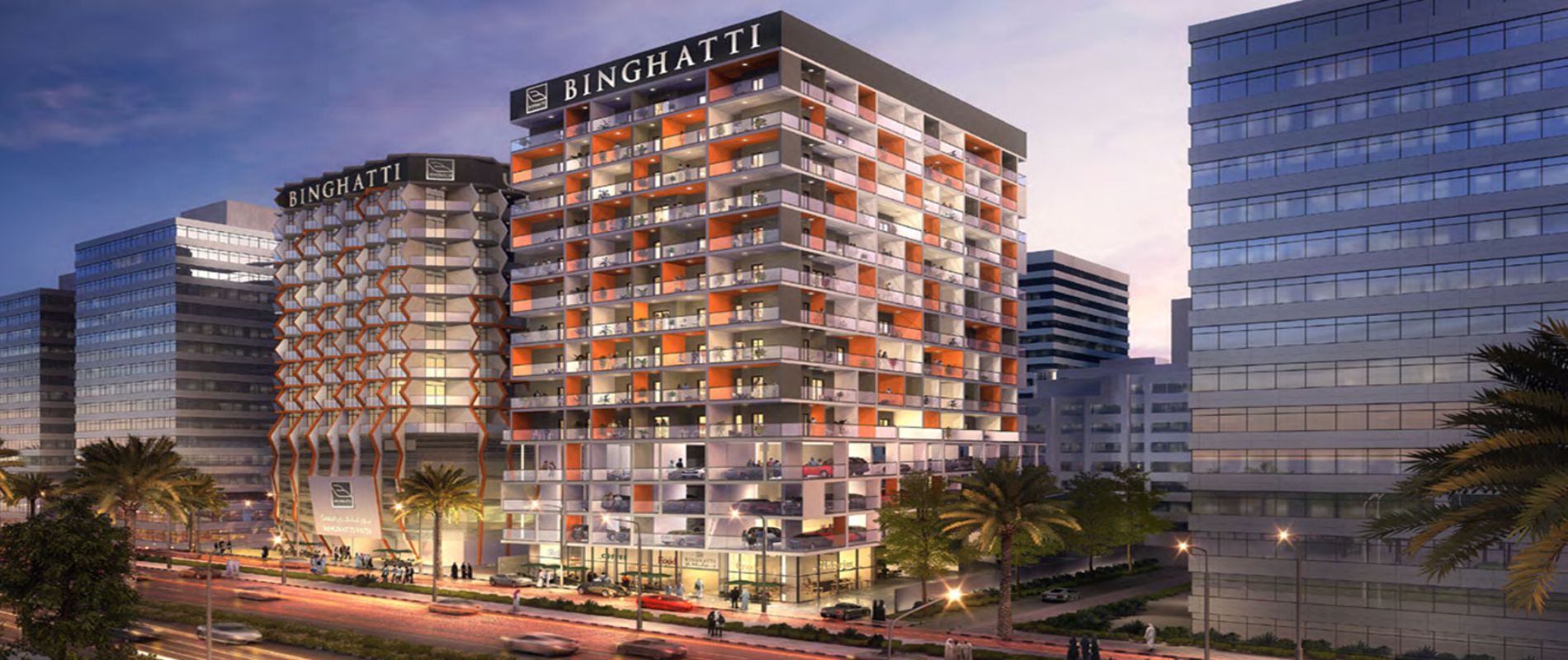 Binghatti Canal Apartments - Business Bay Dubai.