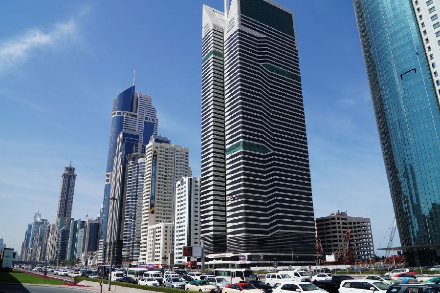 Business Center Building - Sheikh Zayed Road Dubai.