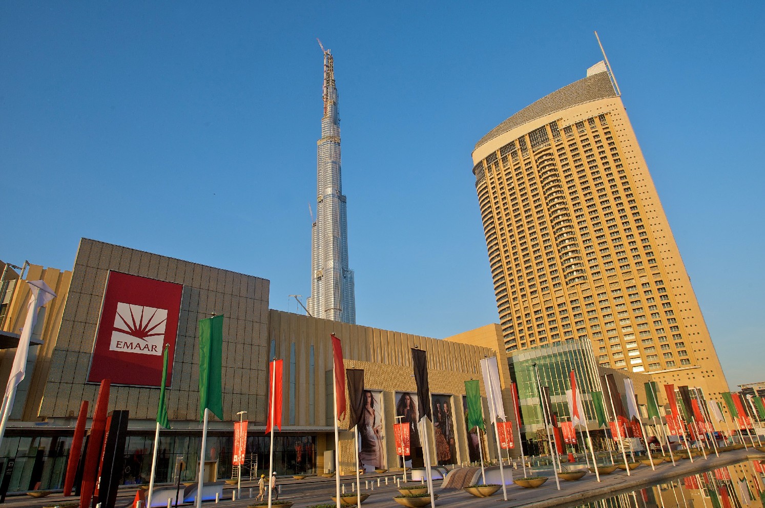 The Dubai Mall is a shopping mall in Dubai and largest in the world.