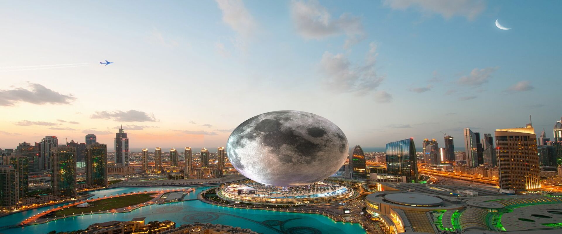Dubai Moon  - Moon World Resorts Dubai.