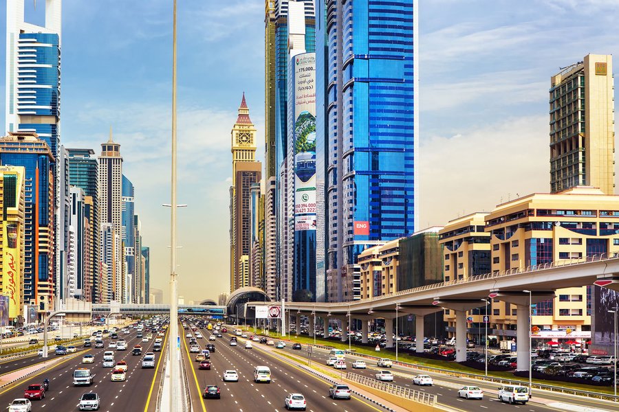 Dubai National Insurance Building - Sheikh Zayed Road.