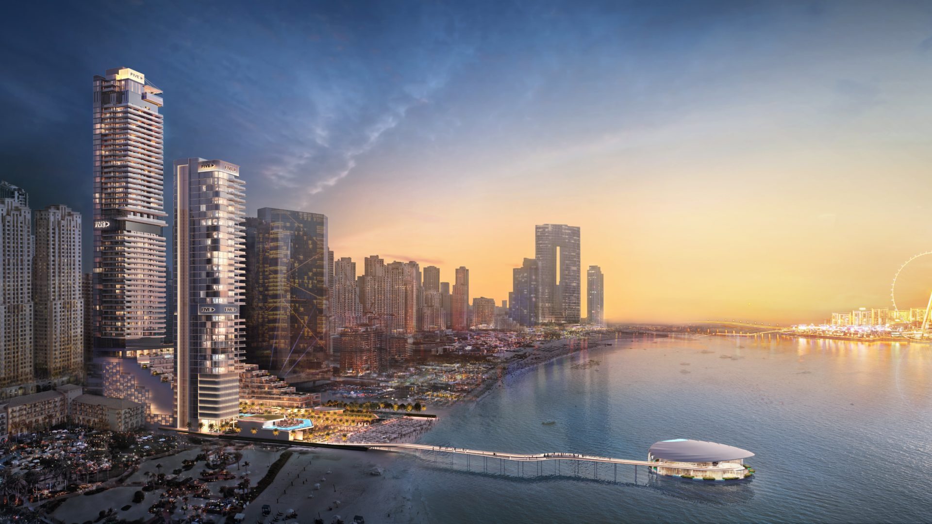FIVE LUXE Apartments - Jumeirah Beach Residence Dubai.