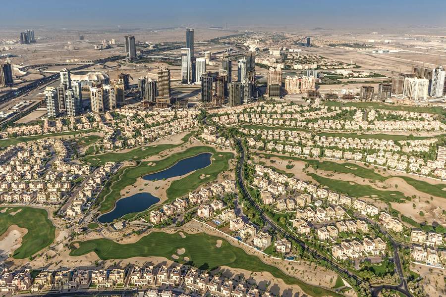 Golf View Residence - Dubai Sports City.