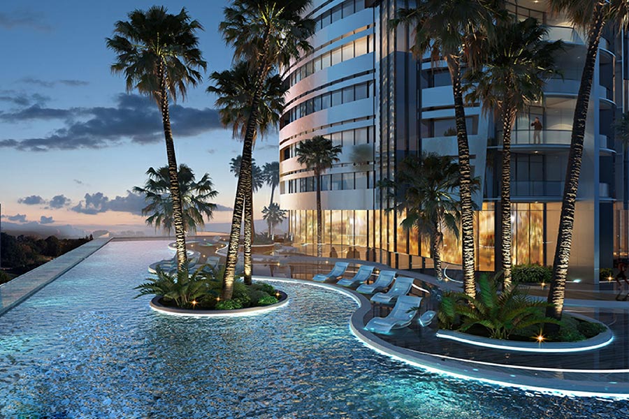 O2 Tower Apartments - Jumeirah Village Circle Dubai.