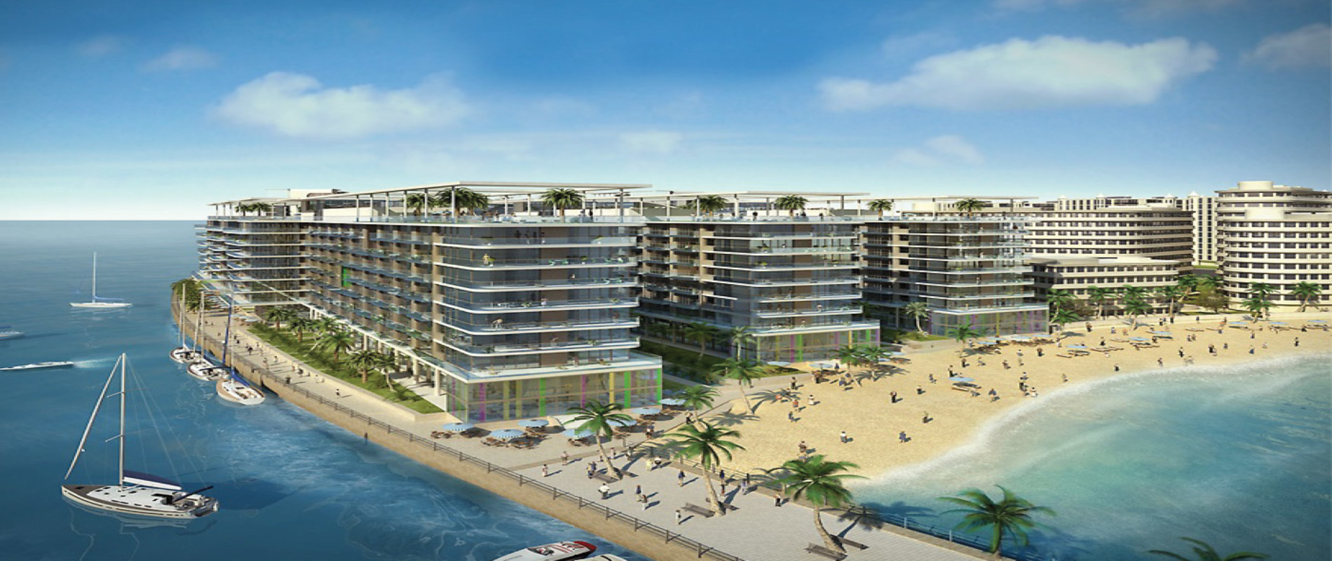 Pacific Apartments at Al Marjan Island - Ras Al Khaimah.
