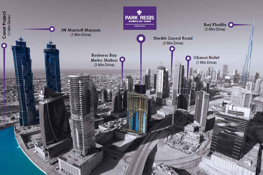 Park Regis Apartments - Business Bay Dubai.