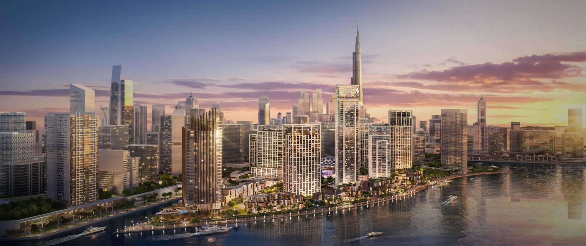 Peninsula Luxury Waterfront Apartments  - Business Bay Dubai.