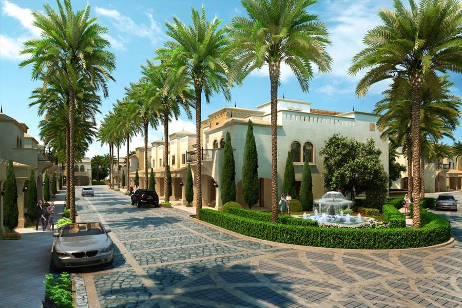 Redwood Park Townhouses - Jumeirah Golf Estates Dubai.
