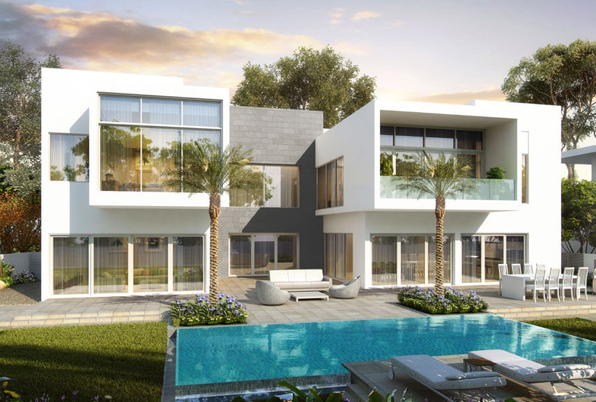 The NEST Villas - Al Barari Development Dubai.