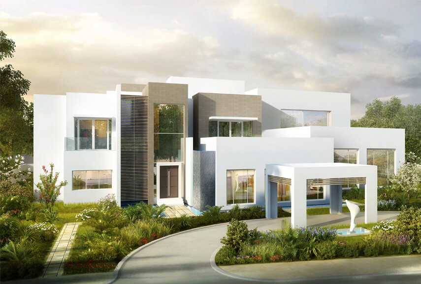 The Reserve Villas - Al Barari Development Dubai.