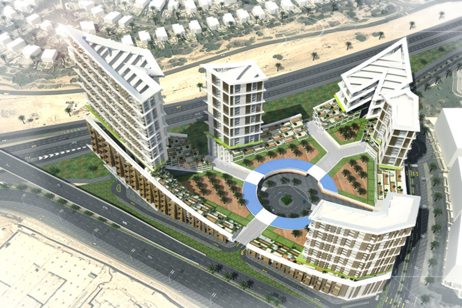 The Vertx Apartments - MotorCity Dubai by Union Properties.