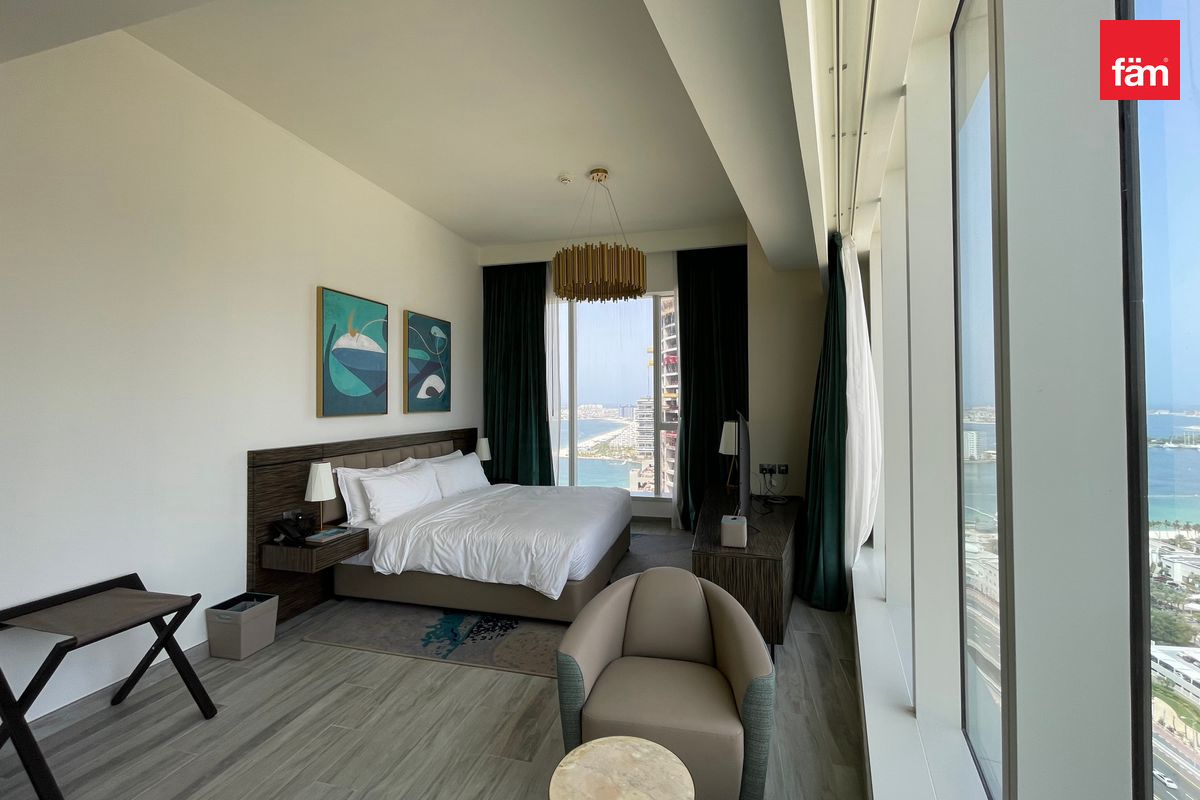 Fully Furnished Sea & Palm View-8