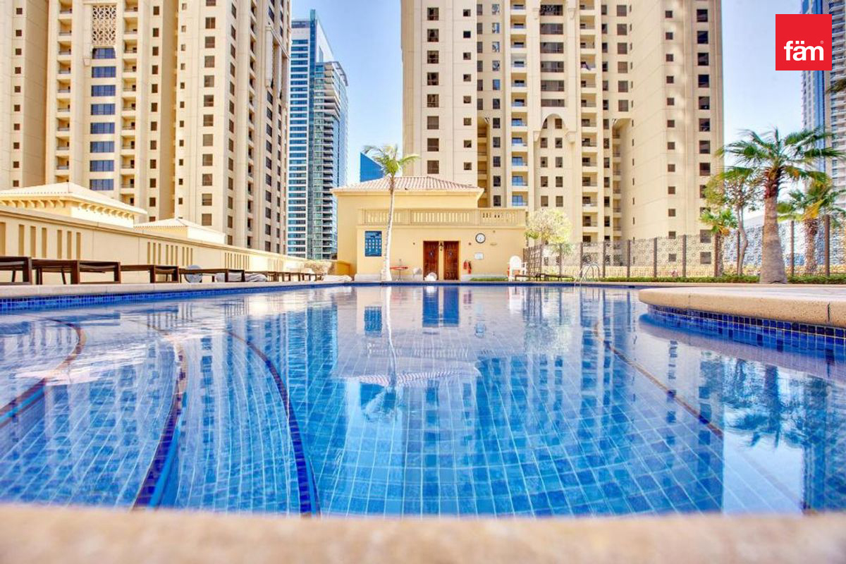 Unfurnished w Kitchen Appliances I Pool View-15