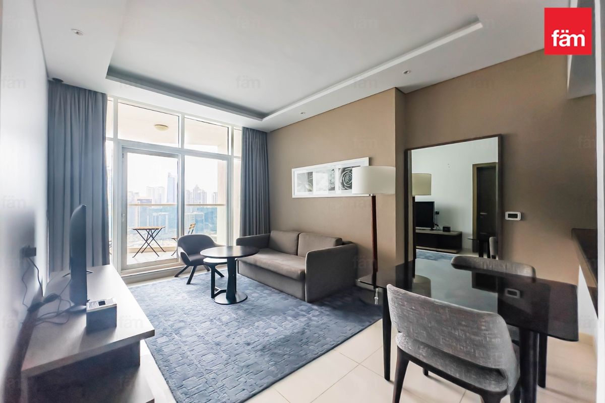 HIGH FLOOR | CANAL VIEW | 2 BALCONIES | FURNISHED-4