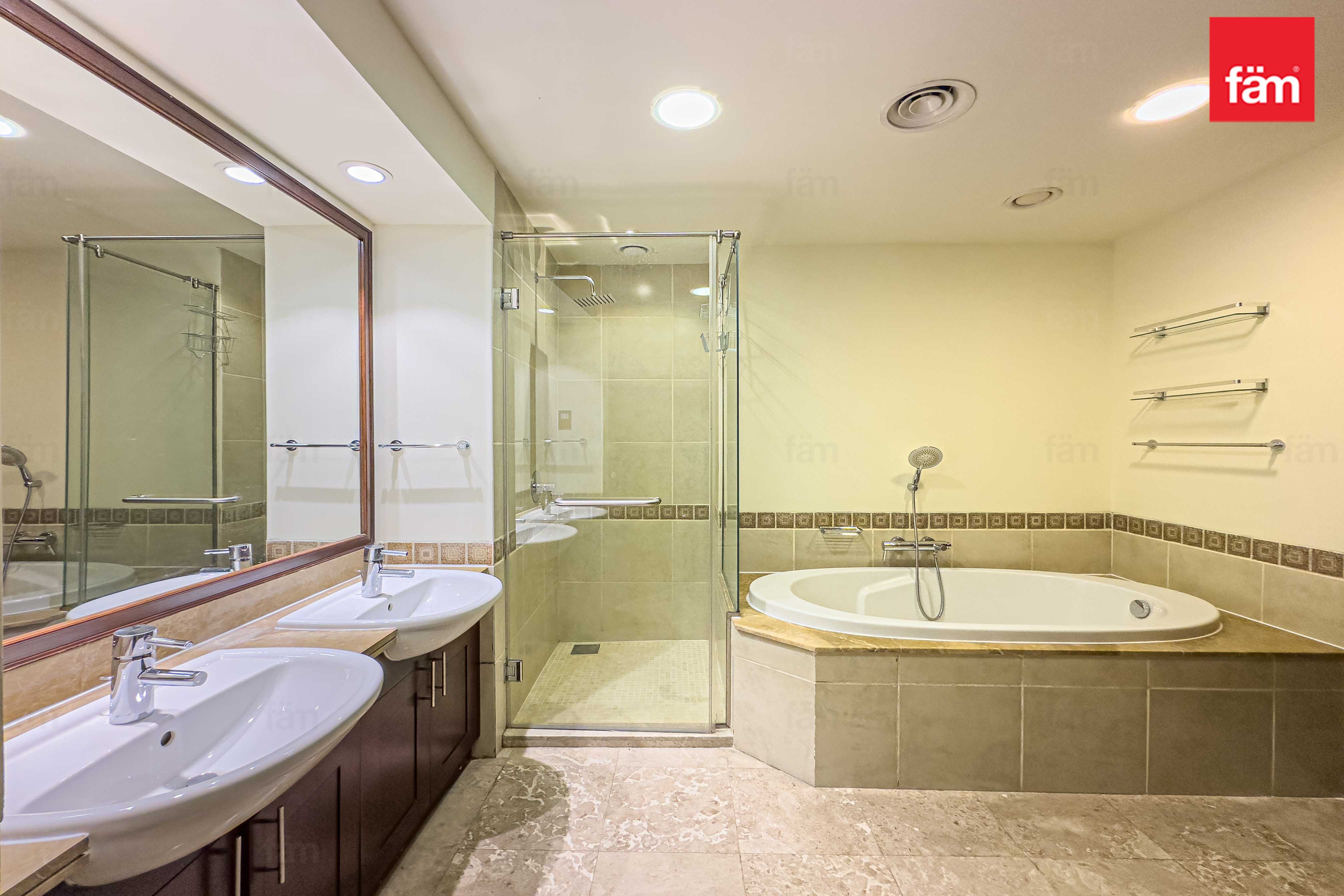 vacant /furnished /2bed plus maid-12