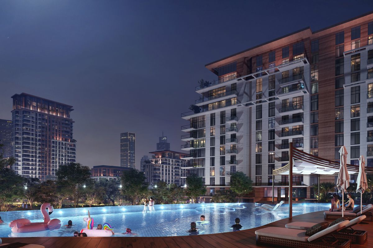 3 Bed+ Maid Burj Kalifa and Park View High Floor-1