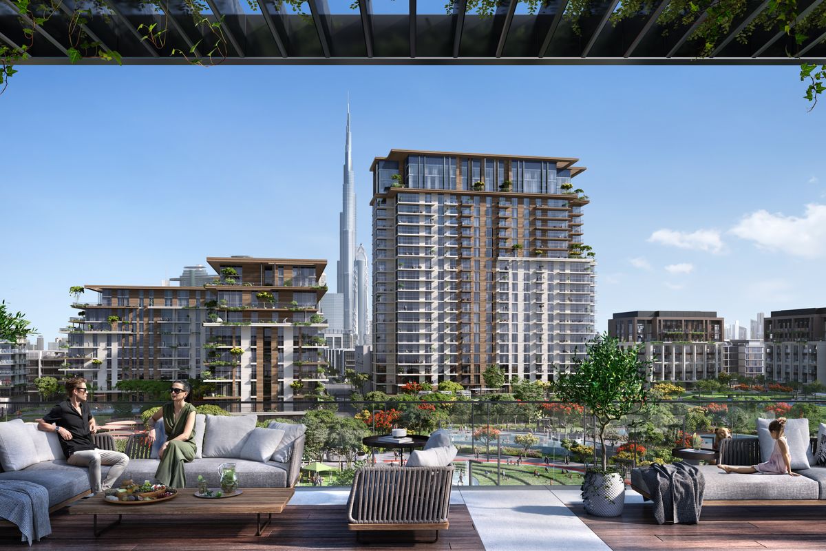 3 Bed+ Maid Burj Kalifa and Park View High Floor-3