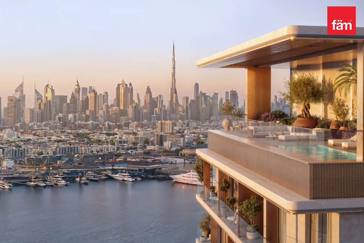 Sunset/Partial Burj View |  Prime Location | Water-12