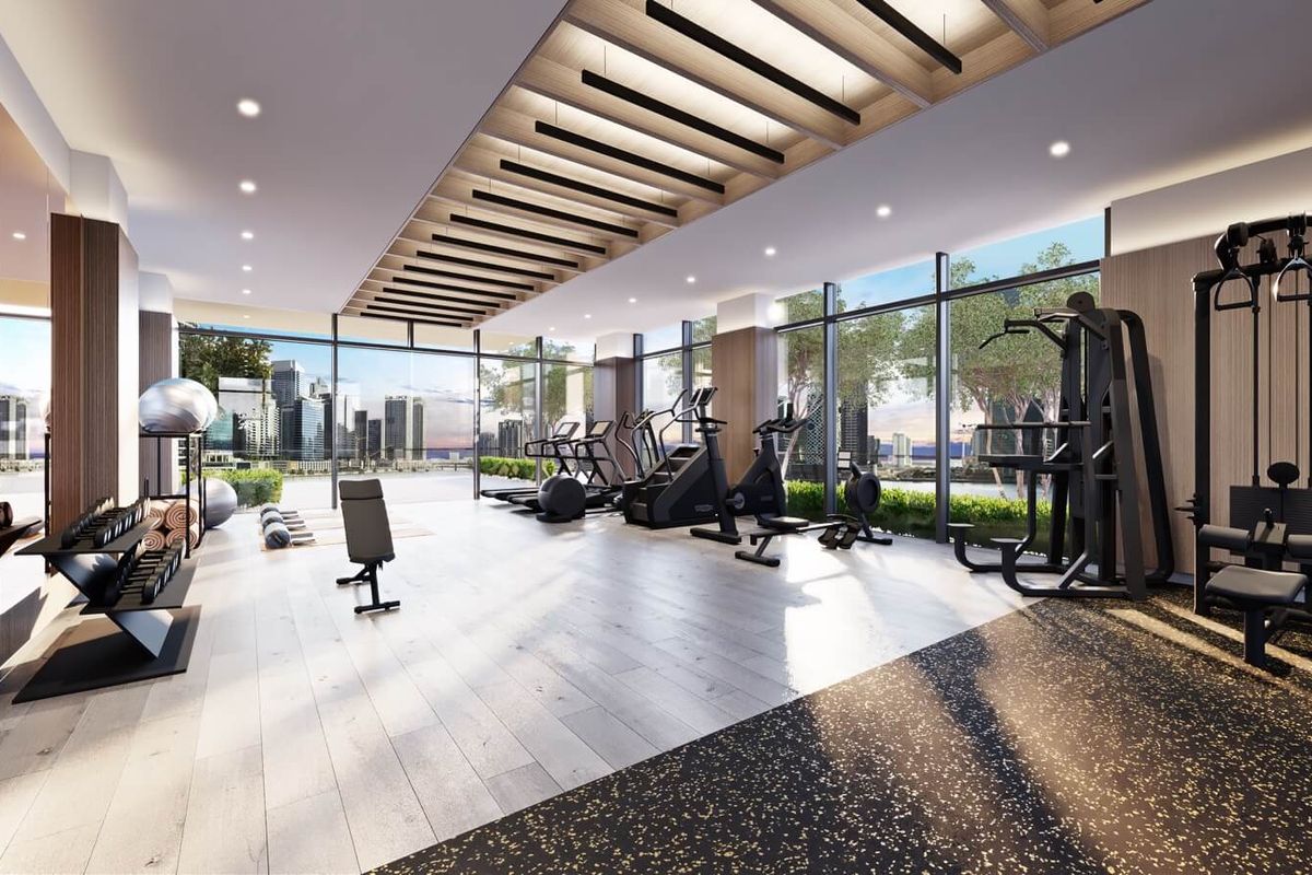 Luxury Waterfront Studio with Dubai Skyline Views-8