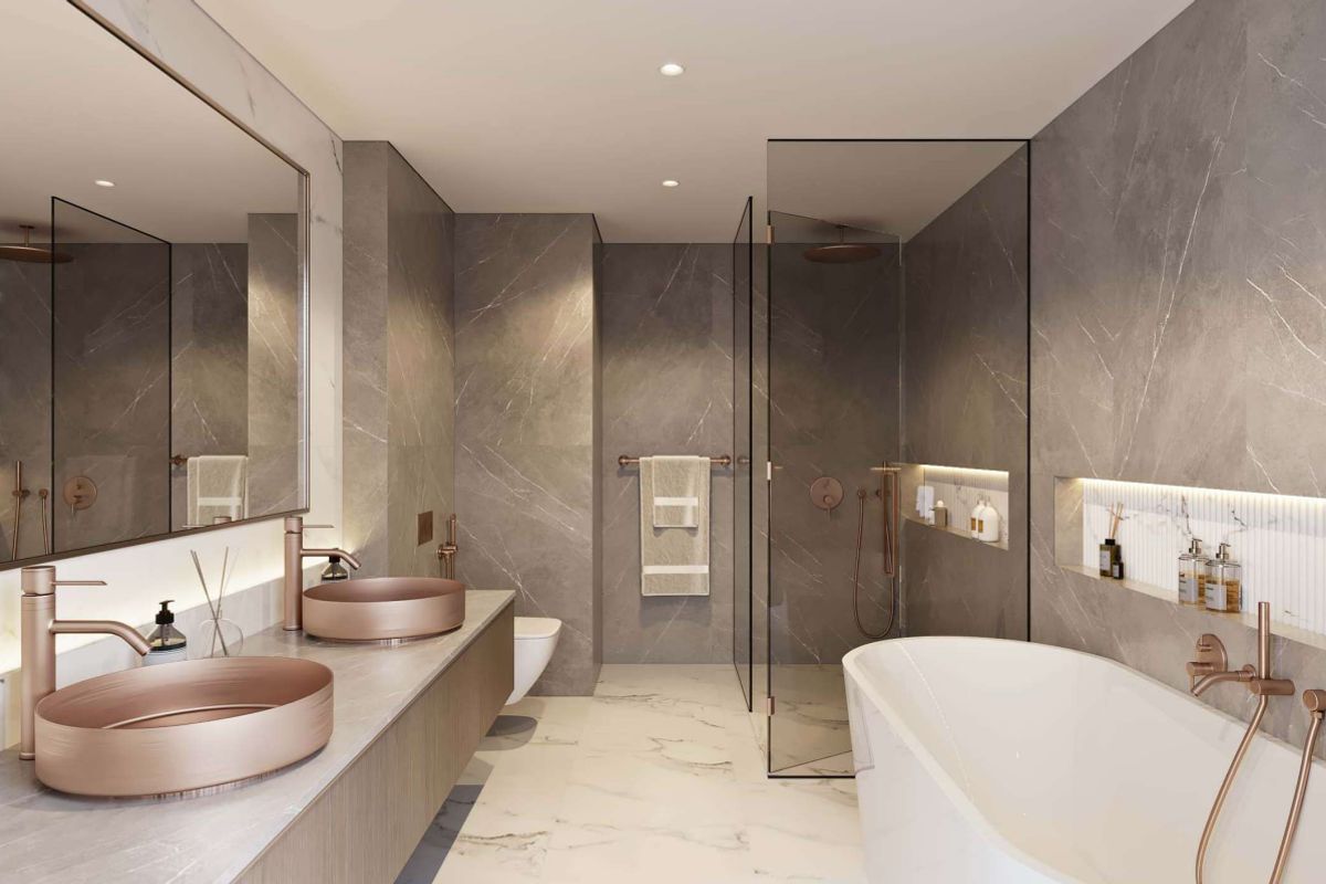 Canal and Burj View | Spacious | Brand New-9