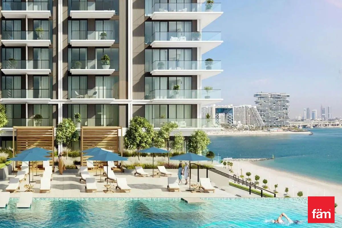 Full Sea and Palm View | 3BR plus M | Mid-floor-9
