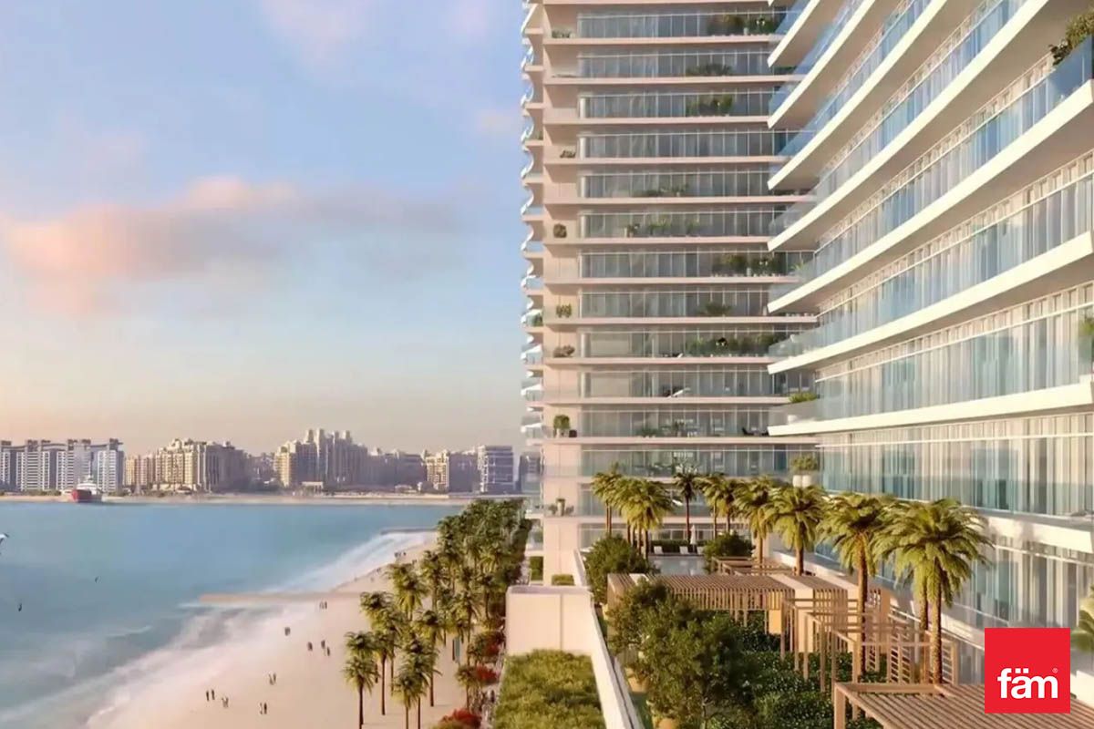 Full Sea and Palm View | 3BR plus M | Mid-floor-11