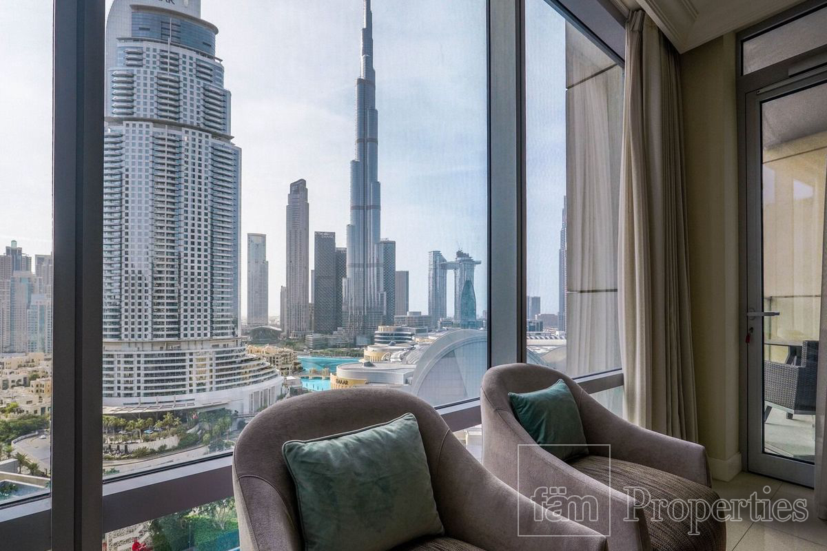 FULLY FURNISHED | VACANT | BURJ AND FOUNTAIN VIEW-12