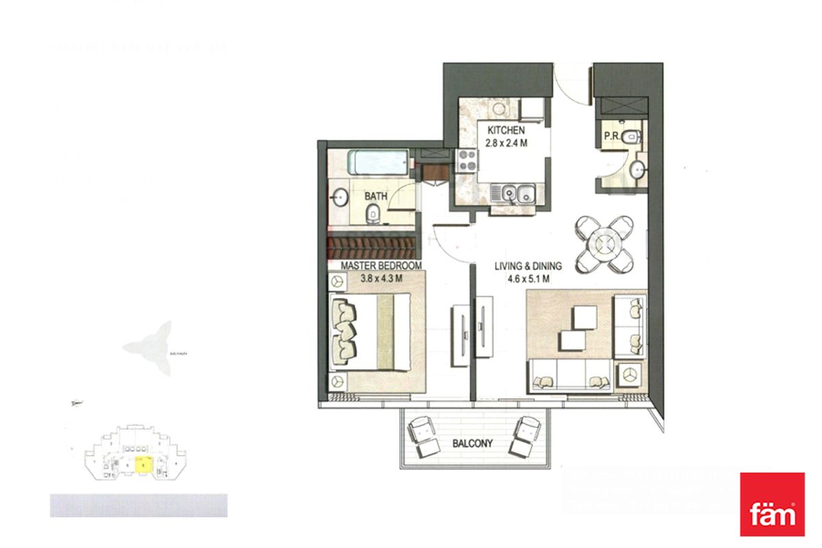 Genuine High Floor Creek View in T3! Vacant-26