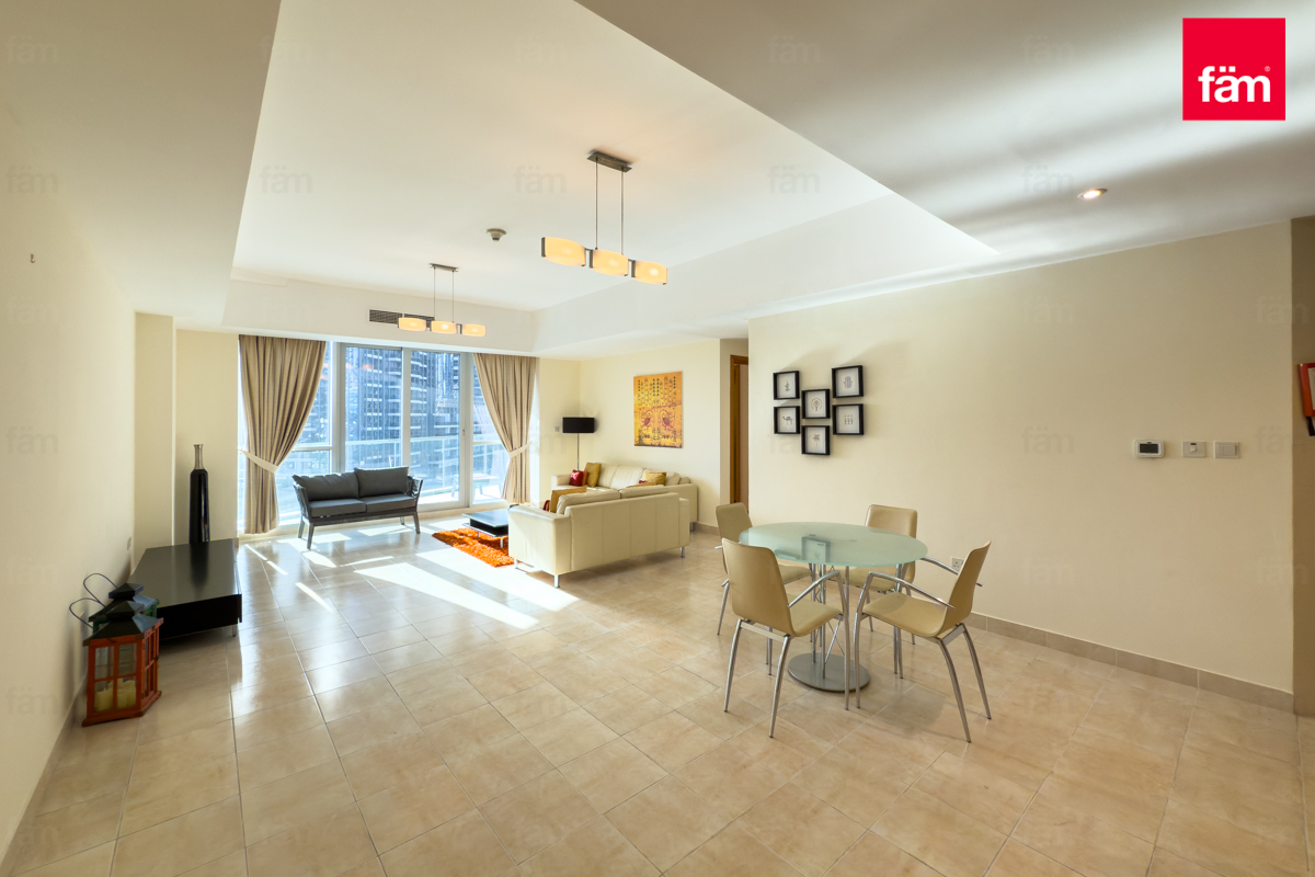 Fully Furnished | Spacious Living Room | Mid Floor-10