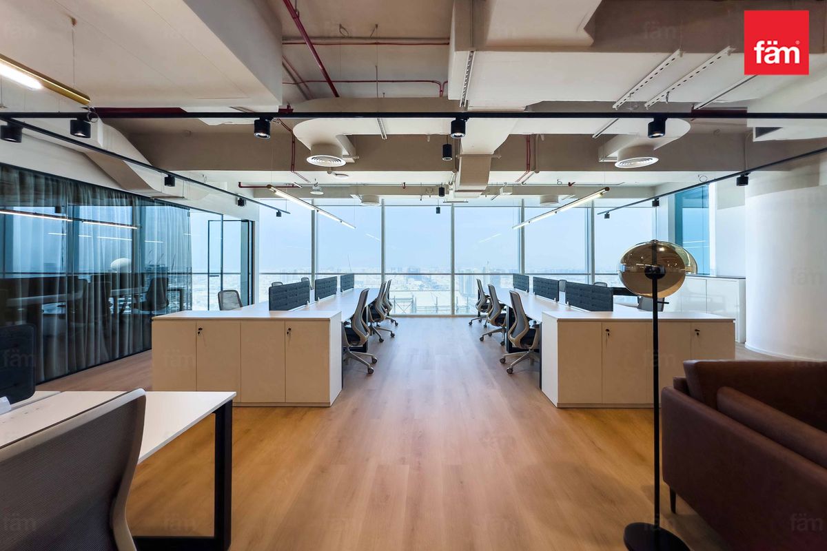 Fully Equipped | Brand New Office | Prime Location-12