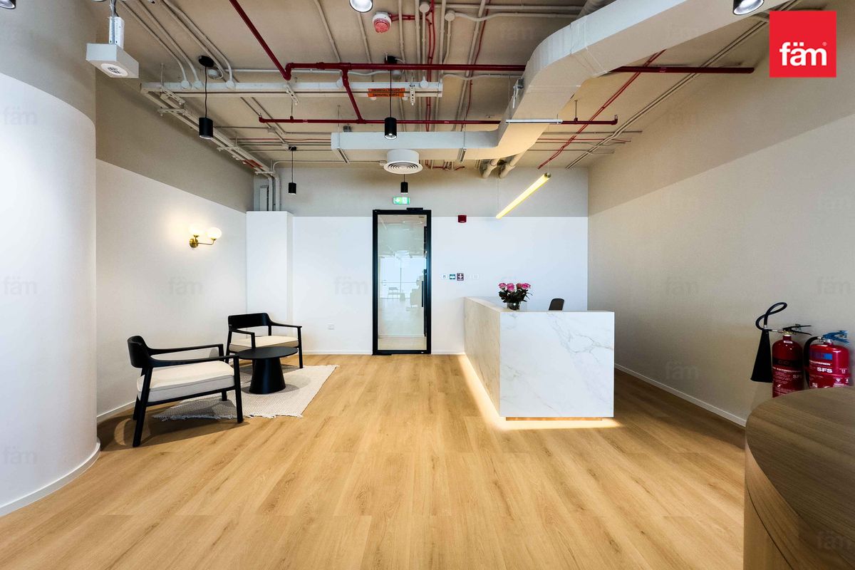 Fully Equipped | Brand New Office | Prime Location-18