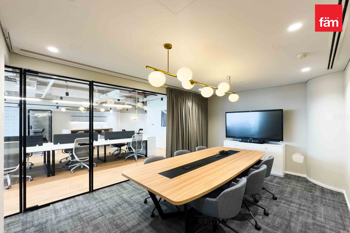 Fully Equipped | Brand New Office | Prime Location-10