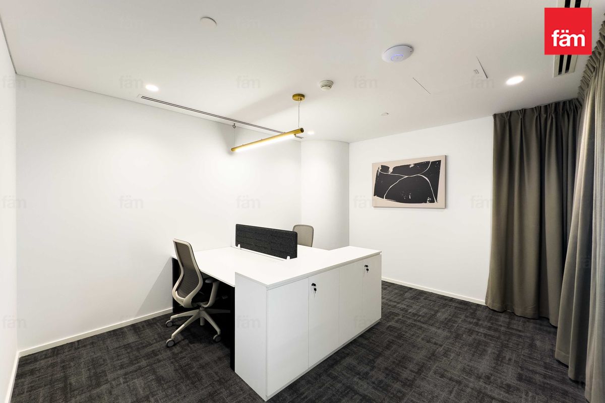 Fully Equipped | Brand New Office | Prime Location-17
