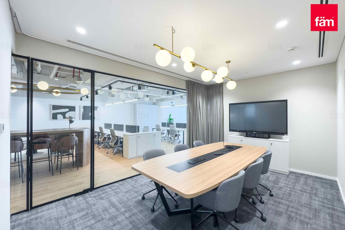 Fully Equipped | Brand New Office | Prime Location-12