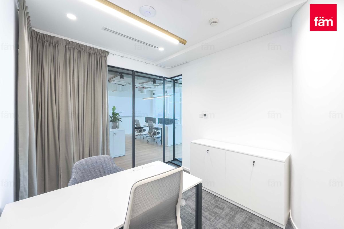 Fully Equipped | Brand New Office | Prime Location-9