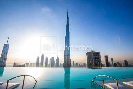 The Address Sky View Towers Downtown Dubai Location Map